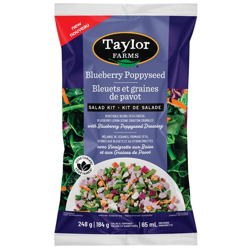 Taylor Farms Chopped Salad Kit Blueberry Poppyseed 248 g