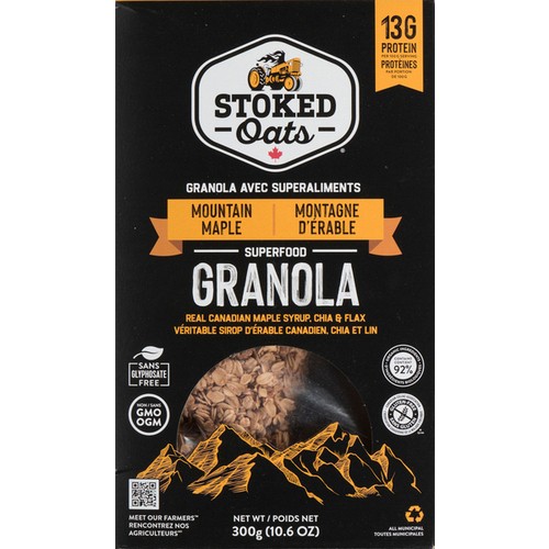 Stoked Oats Gluten-Free Granola Mountain Maple 300 g