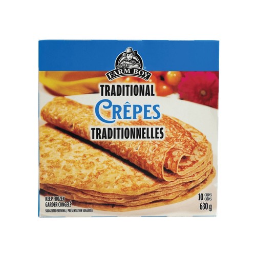 Farm Boy Frozen Crepes Traditional 630 g