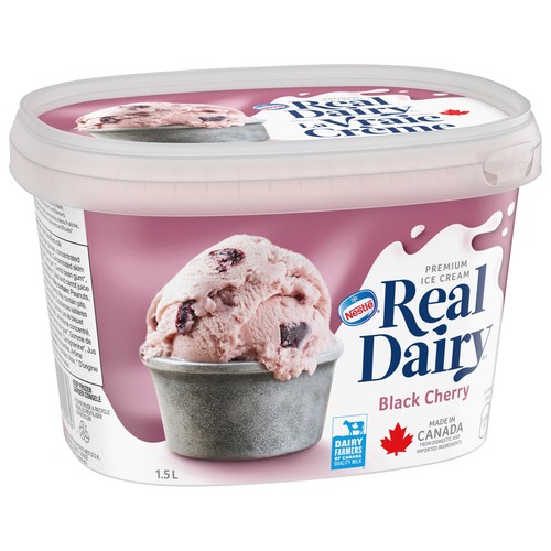 Nestlé Real Dairy Ice Cream Black Cherry 1.5 L