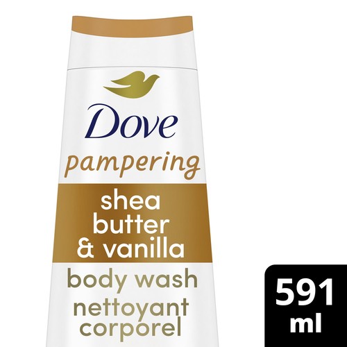 Dove Pampering Body Wash Shea Butter & Vanilla For Healthy-Looking Skin 591 ml