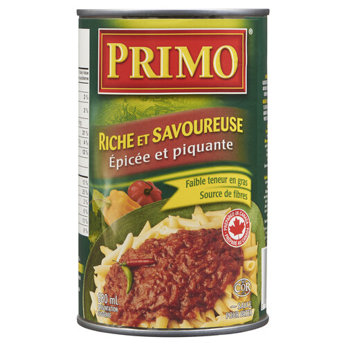 Primo Hot N Spicy Pasta Sauce 680 ml