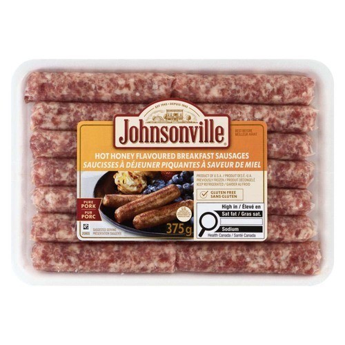 Johnsonville Hot Honey Flavoured Breakfast Sausages 375 g