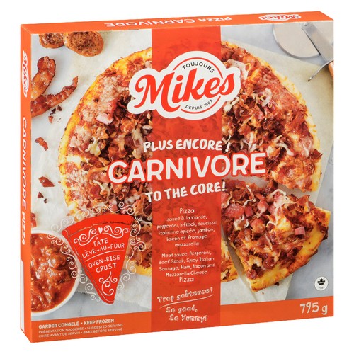 Mikes Frozen Carnivore Pizza 795 g