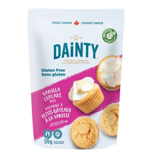 Dainty Gluten-Free Cupcake Mix Vanilla 370 g