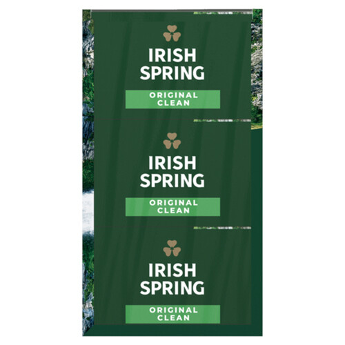 Irish Spring Soap Bar Original Clean 3 Count