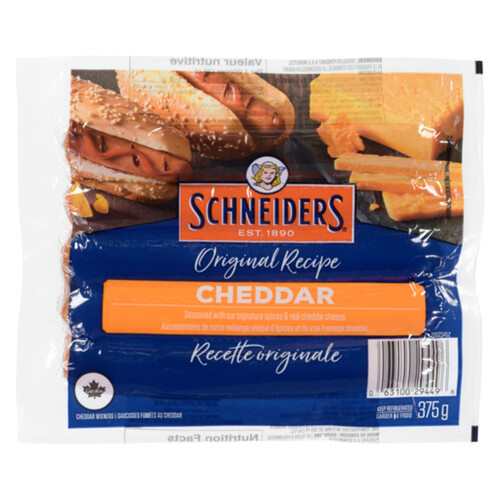 Schneiders Hot Dogs Cheddar 375 g