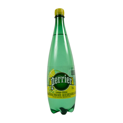 Perrier Carbonated Water Lemon 1 L (bottle)