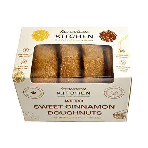 Konscious Kitchen Keto Doughnuts Sweet Cinnamon 192 g