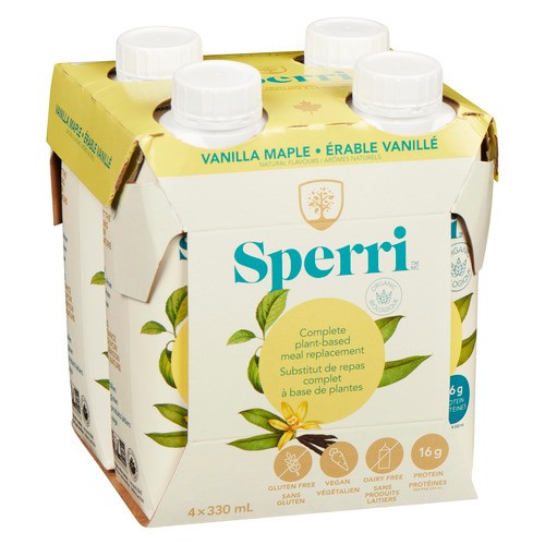 Sperri Vanilla Maple Nutritional Supplement 4 x 355 ml