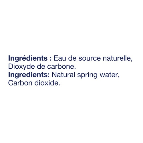 Montellier Water Natural Carbonated Mineral 6 x 1 L (bottles)