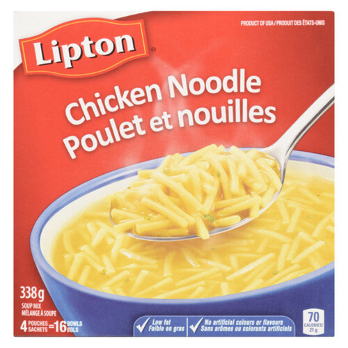 Lipton Dry Soup Mix Chicken Noodle 4 x 84.5 g 