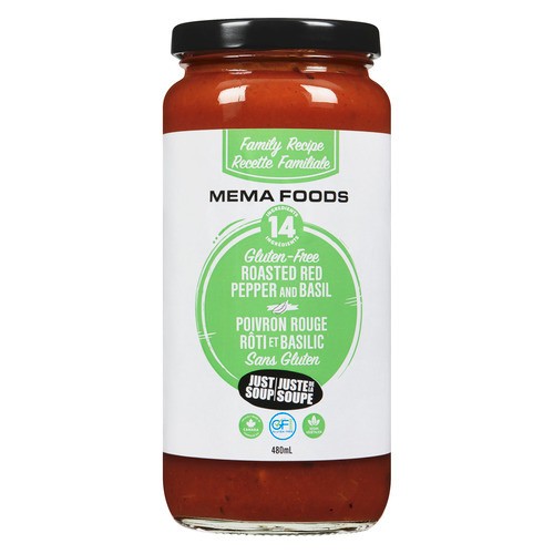 Just Soup Gluten-Free Soup Roasted Red Pepper And Basil 480 ml