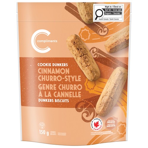 Compliments Cookie Dunkers Cinnamon Churro 150 g