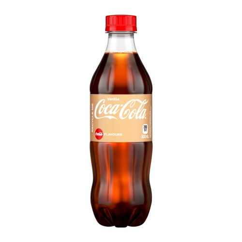 Coca-Cola Soda Vanilla 500 ml (bottle)