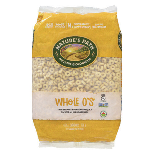 Nature's Path Organic Whole O's Cereal 750 g