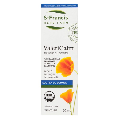 St. Francis Herb Farm Tincture Sleep Support ValeriCalm 50 ml