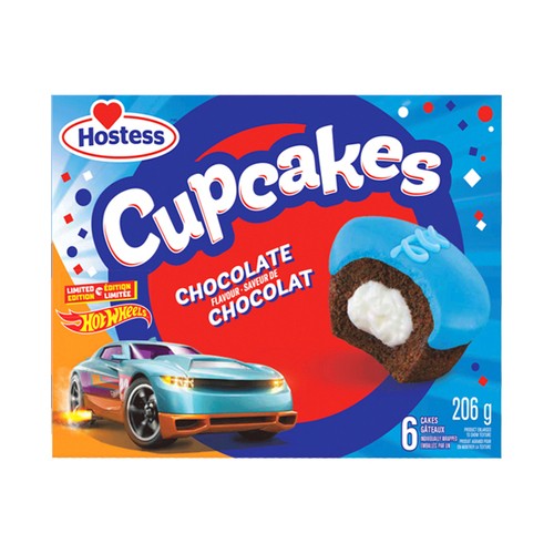 Hostess Cupcakes Hot Wheels Chocolate 206 g