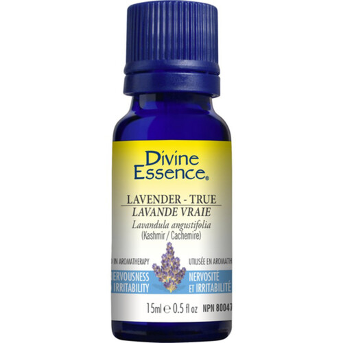 Divine Essence Oil Lavender True Kashmir 15 ml