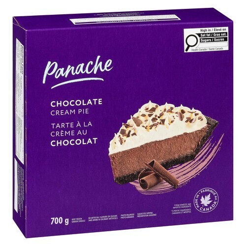 Panache Frozen Cream Pie Chocolate 700 g