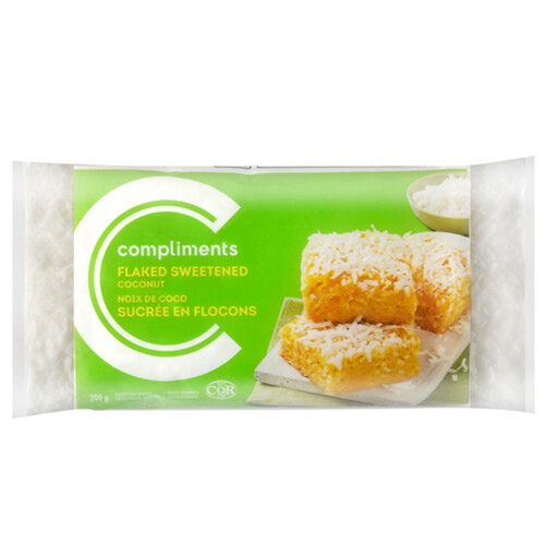 Compliments Coconut Flaked Sweet 200 g