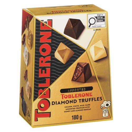 Toblerone Diamond Truffles Assorted 180 g
