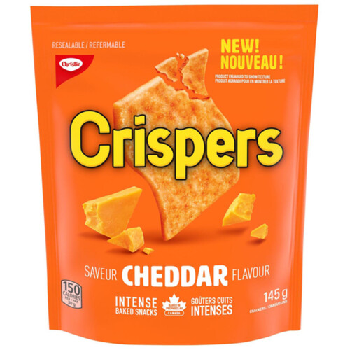 Christie Baked Snacks Crispers Cheddar 145 g