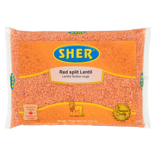 Sher Split Lentil Red 1.814 kg