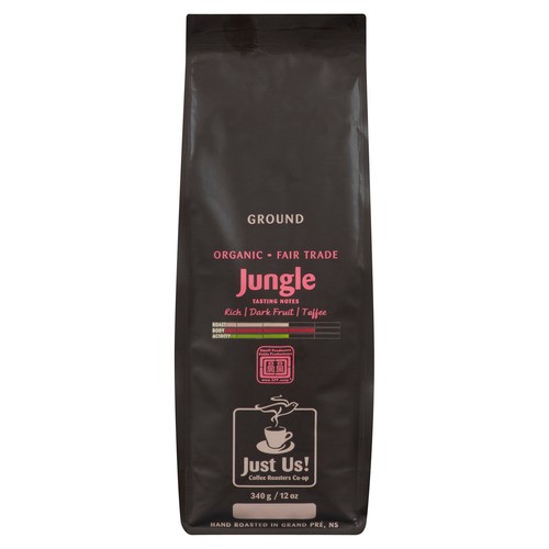 Just Us! Ground Coffee Dark Jungle Blend 340 g