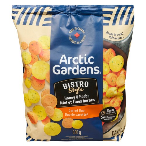 Arctic Gardens Frozen Carrot Duo Bistro Style Seasoned Honey And Herbs 580 g