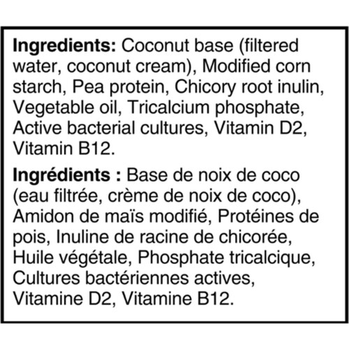 Silk Plant-Based Yogurt Coconut Unsweetened Plain 650 g