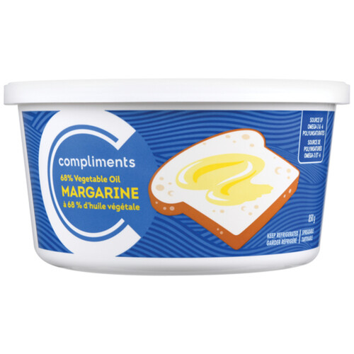 Compliments  Margarine with 68% Vegetable Oil 850 g