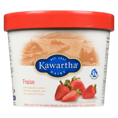 Kawartha Dairy Strawberry Ice Cream 1.5 L