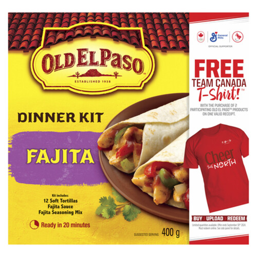 Old El Paso Dinner Kit Fajita 400 g