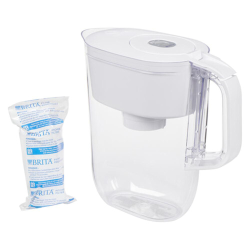 Brita Water Pitcher White 6 cup