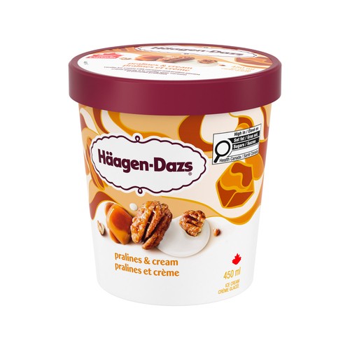 Haagen-Dazs Ice Cream Pralines & Cream 450 ml 