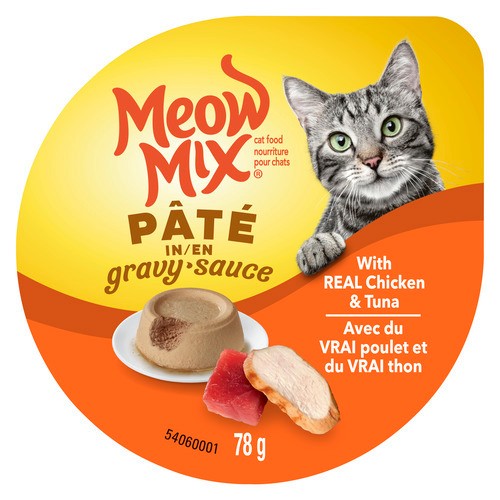 Tuna Meow Mix Wet Food MEOW MIX Tender Favorites With Real Tuna