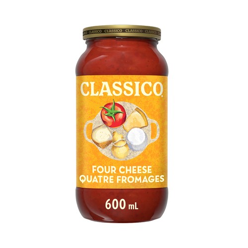 Classico Pasta Sauce Four Cheese 600 ml