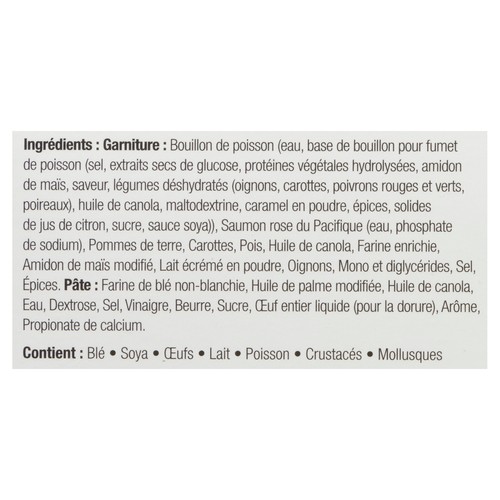 Plaisirs Gastronomiques Pacific Salmon Pie 275 g 