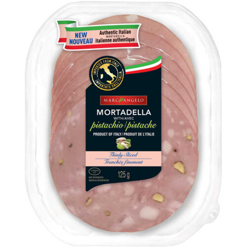 Marcangelo Mortadella With Pistachio Thin Sliced 125 g