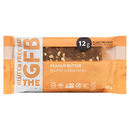 The GFB Gluten-Free Peanut Butter Protein Bar 58 g