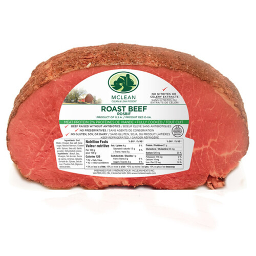 McLean Roast Beef Preservative Free