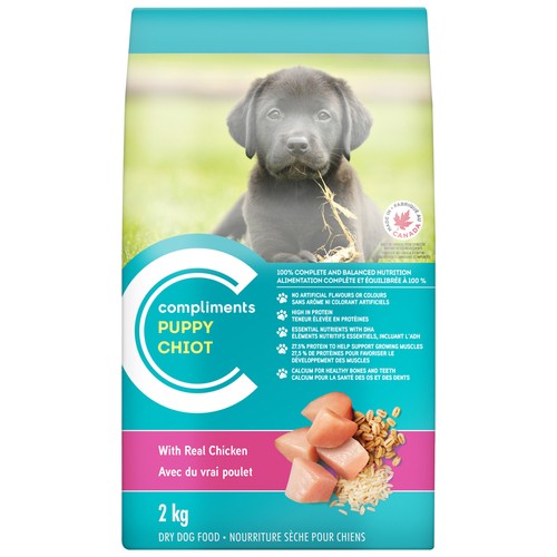 Compliments Puppy Dry Dog Food Real Chicken 2 kg