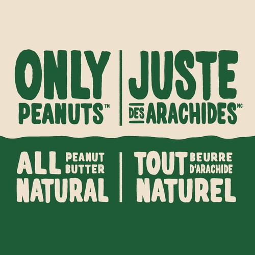Kraft Peanut Butter Only Peanuts All Natural Smooth 750 g
