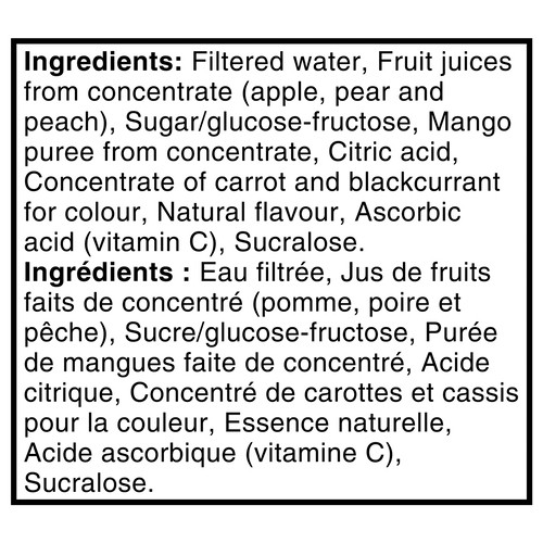 Minute Maid Juice Peach Mango 1 L 