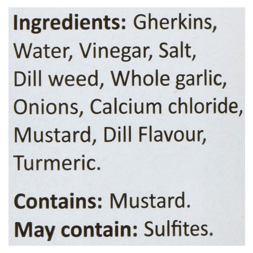 Sielski's Mini Gherkins Bite-Sized & Crunchy 500 ml