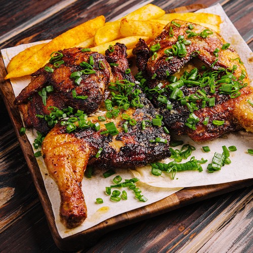 RICARDO Portuguese Flattened Chicken Seasoned 