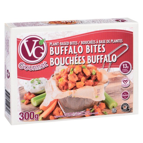 VG Gourmet Gluten Free Bites Entree  Buffalo 300 g