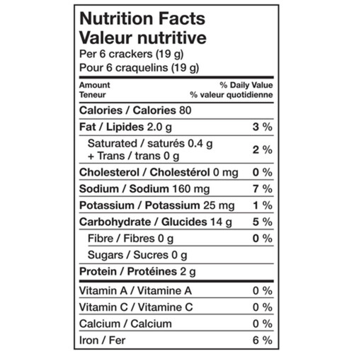 Voilà Online Grocery Delivery Christie Premium Plus Salted Crackers