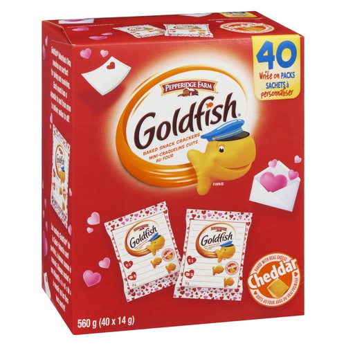 Pepperidge Farm Goldfish Crackers Cheddar 40 x 14 g